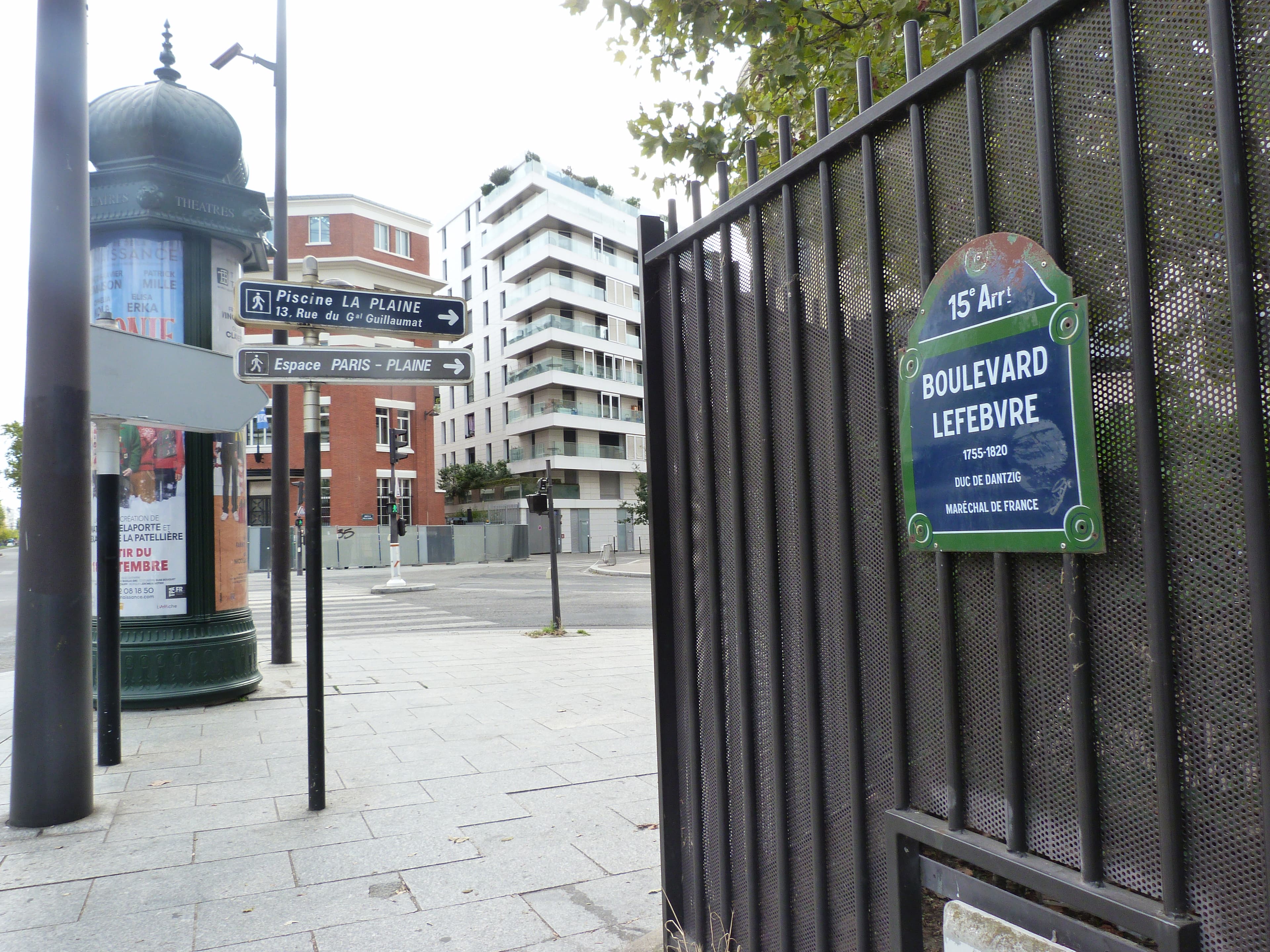 Photo récente : 15e arrondissement