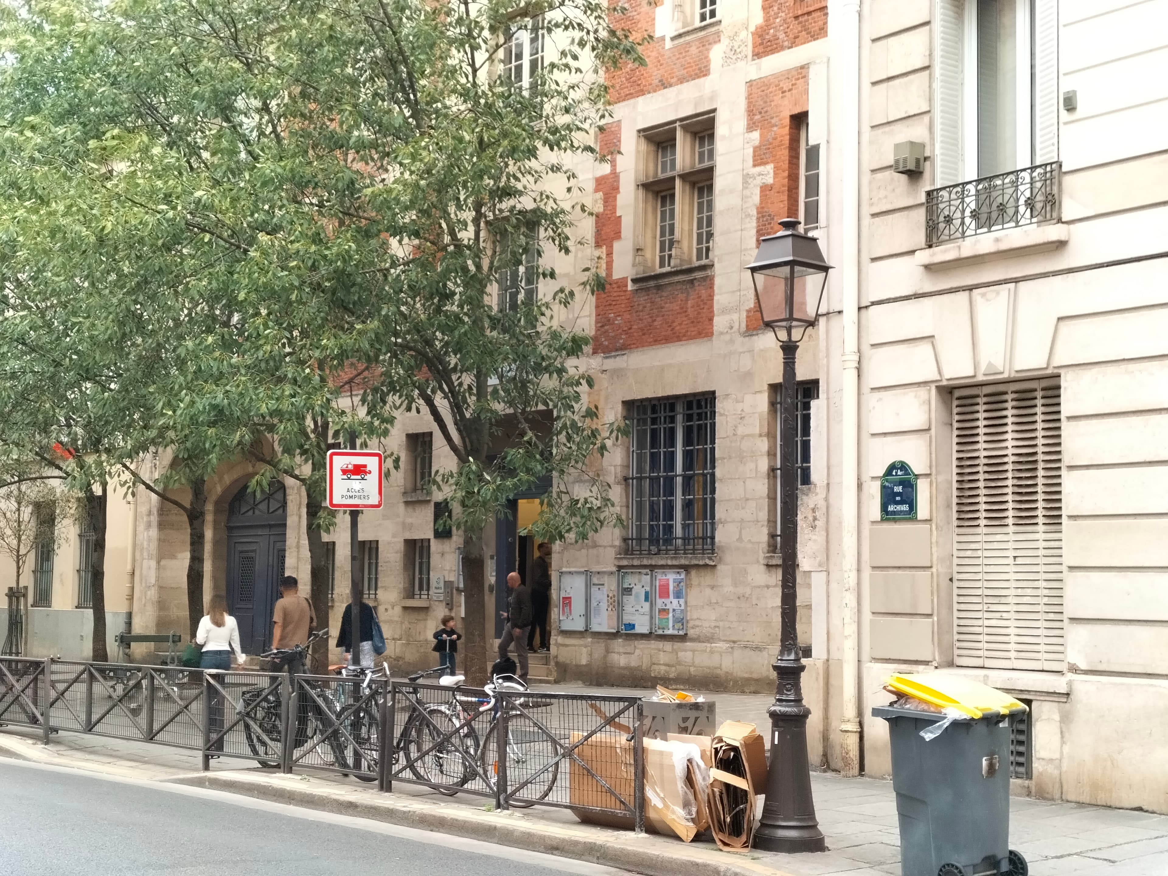 Photo récente : 4e arrondissement
