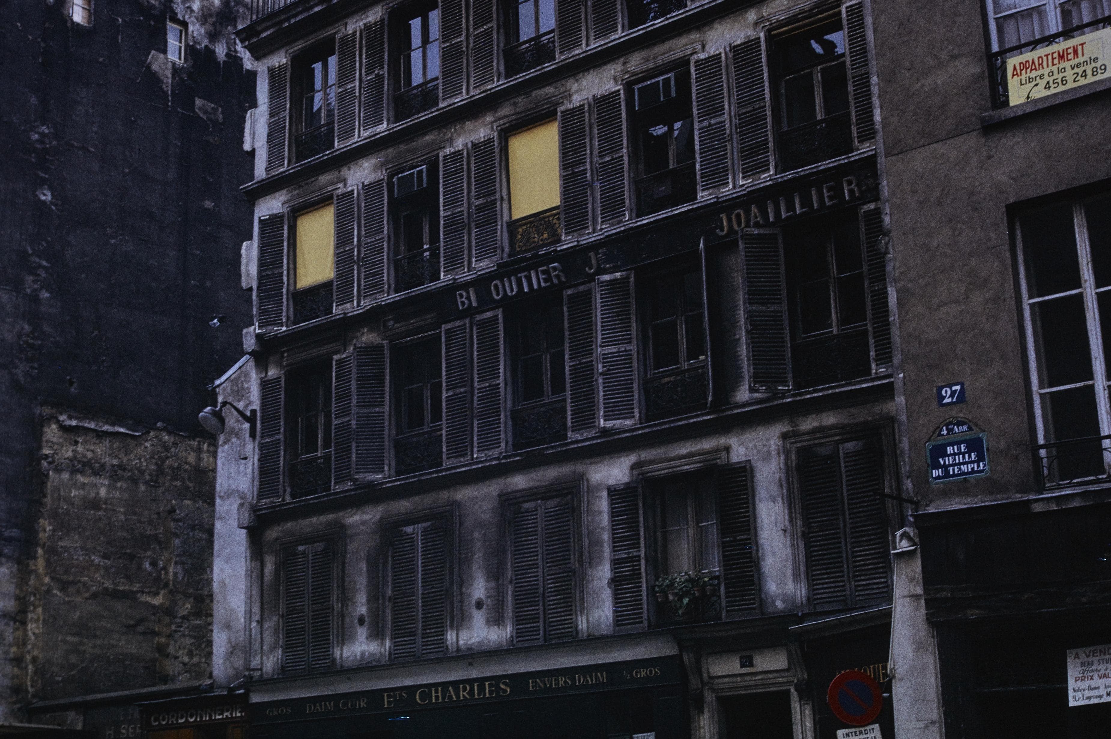Photo d’archive : 4e arrondissement